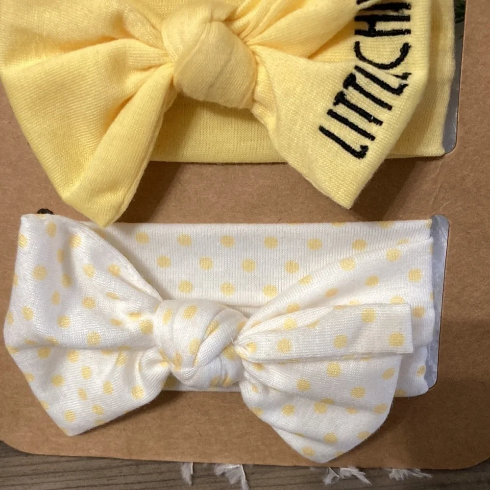 NEW Rae Dunn EASTER BUNNY, LITTLE CHICK EASTER EGG CLIPS AND HEADBANDS